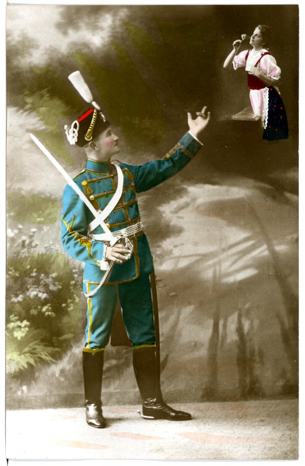 16028-Meißen-1913-Husaren Schilderhaus Der Schütze-Brück & Sohn Kunstverlag