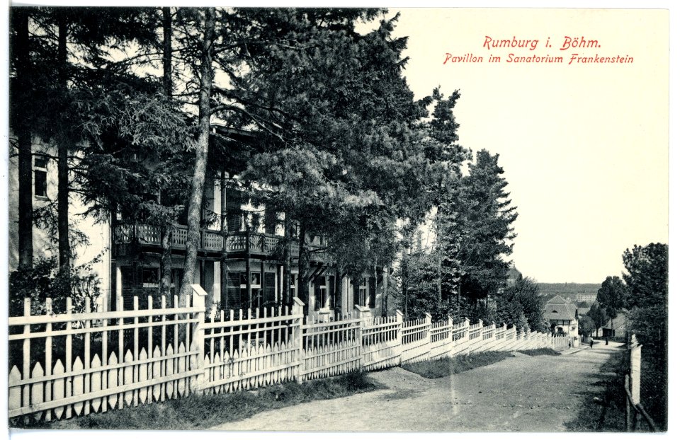 17093-Rumburg-1913-Sanatorium Frankenstein-Brück & Sohn Kunstverlag