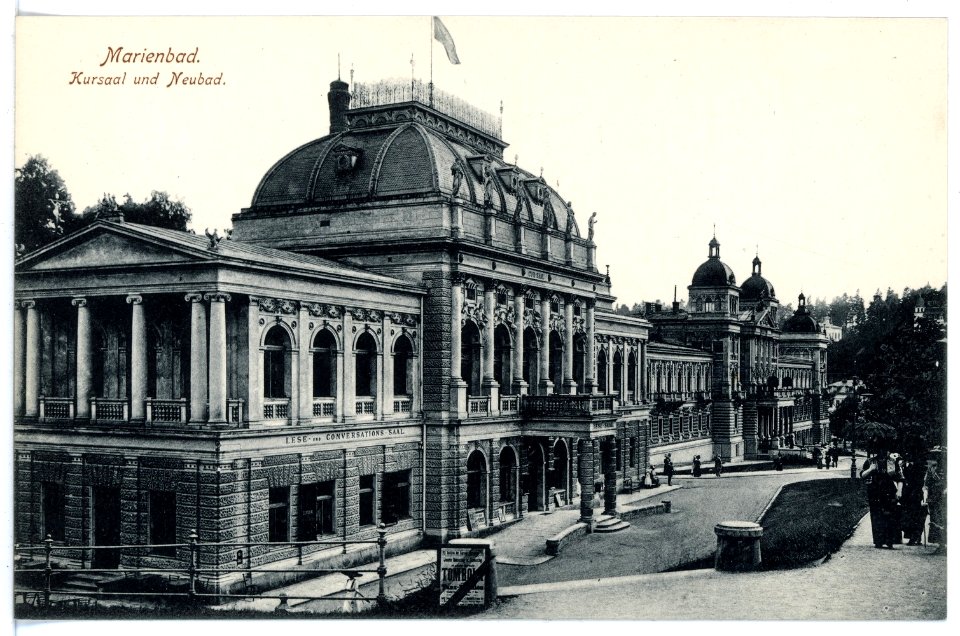 15958-Marienbad-1913-Kursaal und Neubad-Brück & Sohn Kunstverlag