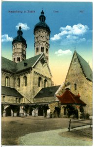 17462-Naumburg-1914-Dom - Hof-Brück & Sohn Kunstverlag