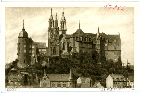 17202-Meißen-1913-Albrechtsburg und Dom-Brück & Sohn Kunstverlag