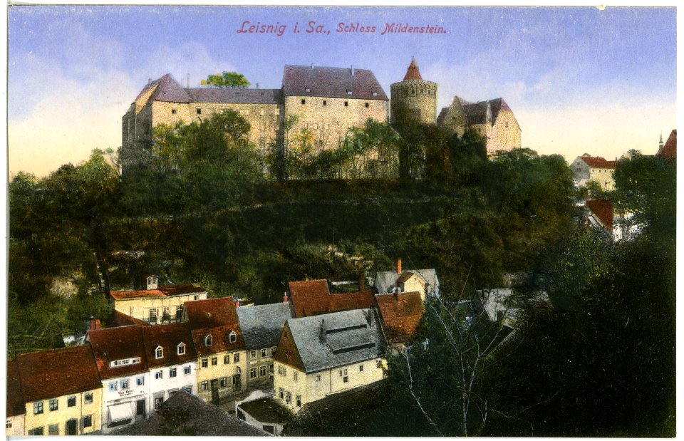 17383-Leisnig-1914-Schloß Mildenstein-Brück & Sohn Kunstverlag