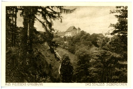 17209-Meißen-1913-Schloß Siebeneichen-Brück & Sohn Kunstverlag
