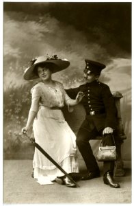 16119-Meißen-1913-Schützen Im Park-Brück & Sohn Kunstverlag