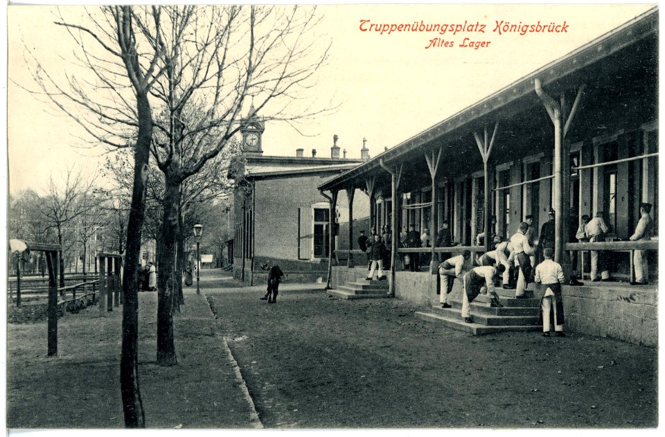 17213-Königsbrück-1913-Truppenübungsplatz - Altes Lager-Brück & Sohn Kunstverlag