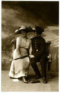 16120-Meißen-1913-Schützen Im Park-Brück & Sohn Kunstverlag
