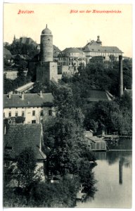 15862-Bautzen-1913-Blick von der Kronprinzenbrücke-Brück & Sohn Kunstverlag