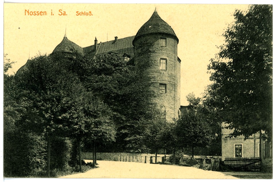 16287-Nossen-1913-Schloß-Brück & Sohn Kunstverlag