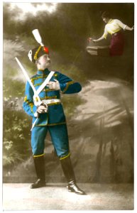 16026-Meißen-1913-Husaren Schilderhaus Der Schütze-Brück & Sohn Kunstverlag