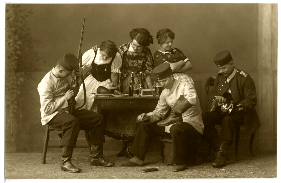 16094-Meißen-1913-Grenadiere Im Quartier-Brück & Sohn Kunstverlag