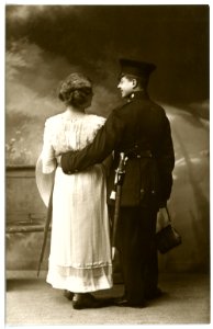 16124-Meißen-1913-Schützen Im Park-Brück & Sohn Kunstverlag