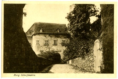 16754-Scharfenstein-1913-Burg-Brück & Sohn Kunstverlag