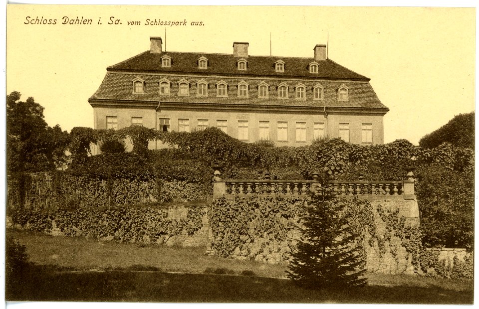 17273-Dahlen-1914-Schloß-Brück & Sohn Kunstverlag