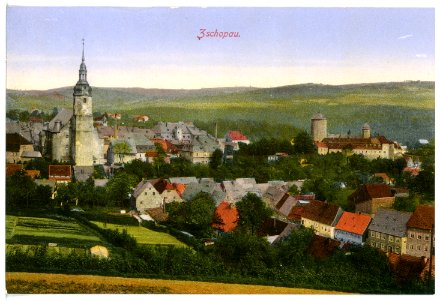 16337-Zschopau-1913-Blick auf Zschopau-Brück & Sohn Kunstverlag
