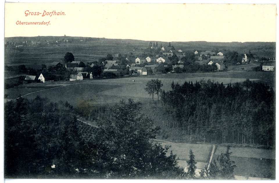 15979-Groß - Dorfhain-1913-Blick auf Groß-Dorfhain-Brück & Sohn Kunstverlag