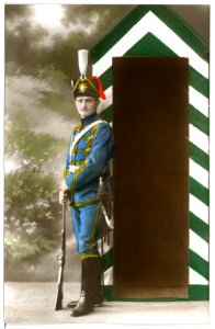 16022-Meißen-1913-Husaren Schilderhaus Der Schütze-Brück & Sohn Kunstverlag