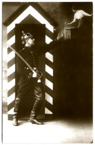 16049-Meißen-1913-Artillerie Schilderhaus-Brück & Sohn Kunstverlag
