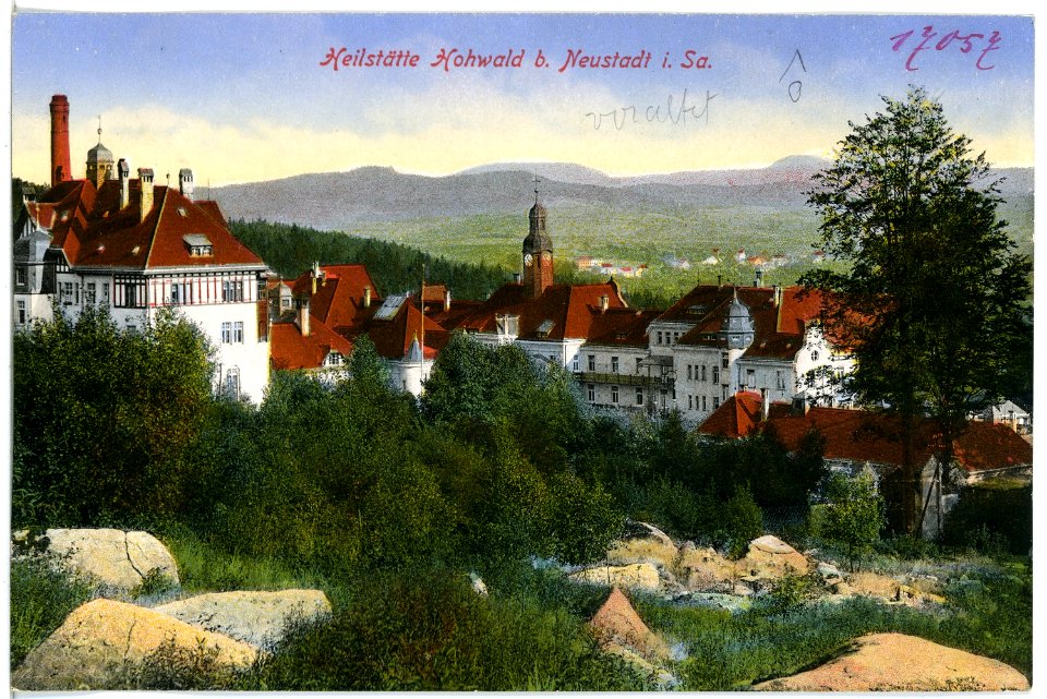 17057-Hohwald-1913-Heilstädte-Brück & Sohn Kunstverlag