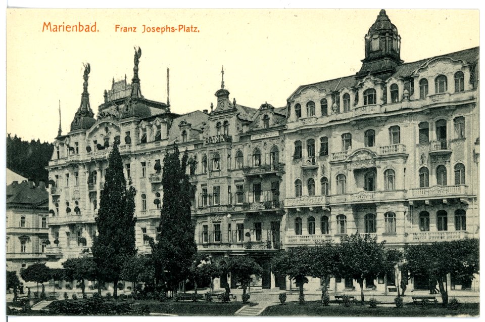 15828-Marienbad-1913-Franz Josefs - Platz-Brück & Sohn Kunstverlag