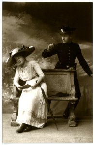 16125-Meißen-1913-Schützen Im Park-Brück & Sohn Kunstverlag