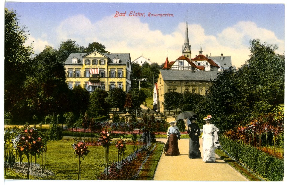 15909-Bad Elster-1913-Rosengarten-Brück & Sohn Kunstverlag