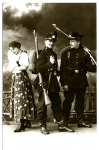 16034-Meißen-1913-Schützen Im Quartier-Brück & Sohn Kunstverlag