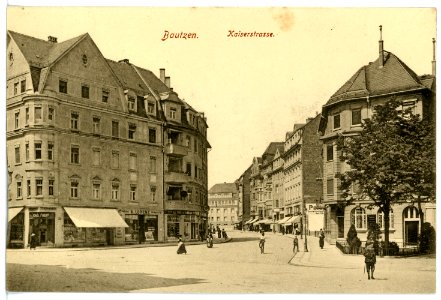 15856-Bautzen-1913-Kaiserstraße-Brück & Sohn Kunstverlag