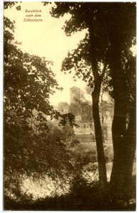 16390-Waldenburg-1913-Durchblick nach dem Schloßturm-Brück & Sohn Kunstverlag