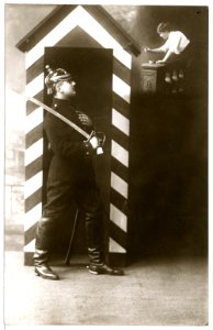 16050-Meißen-1913-Artillerie Schilderhaus-Brück & Sohn Kunstverlag