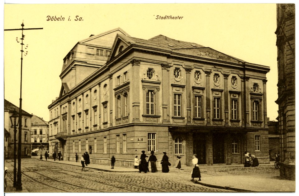 15769-Döbeln-1913-Stadttheater-Brück & Sohn Kunstverlag