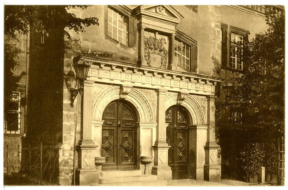 16409-Pegau-1913-Rathausportale-Brück & Sohn Kunstverlag