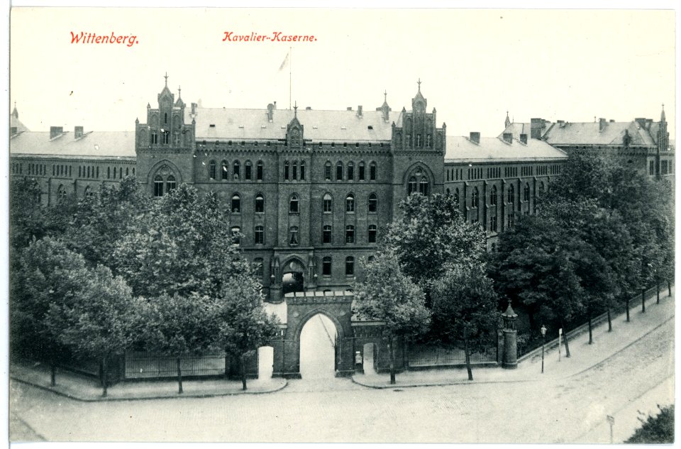 16737-Wittenberg-1913-Kavalier - Kaserne-Brück & Sohn Kunstverlag