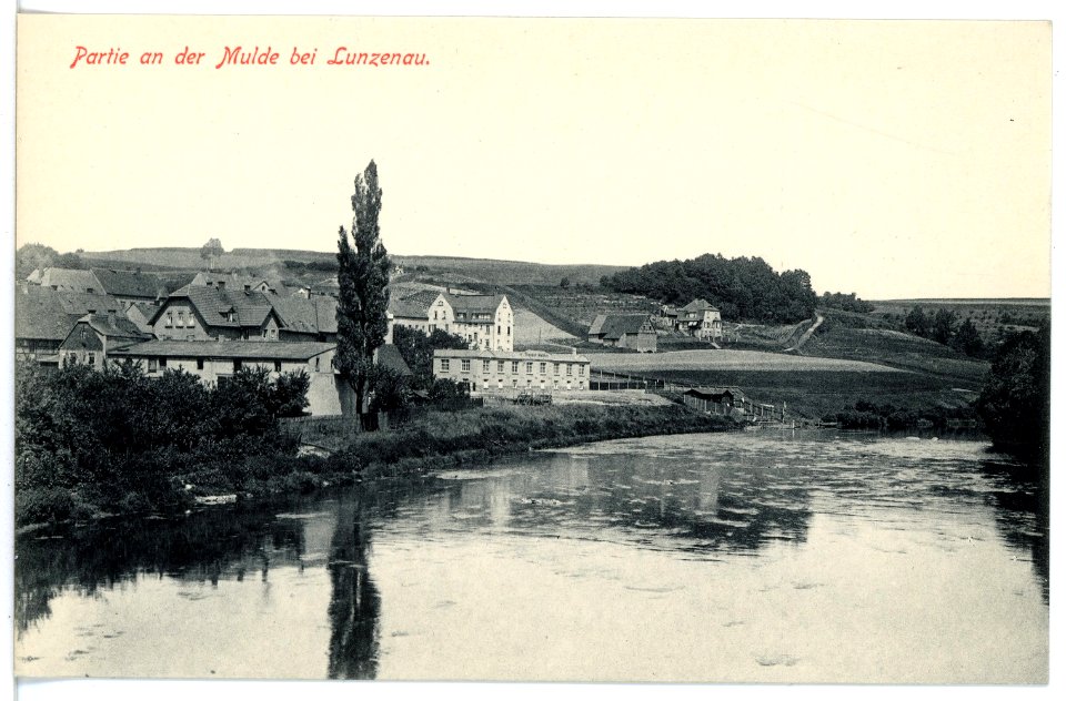 16344-Lunzenau-1913-Muldenpartie-Brück & Sohn Kunstverlag