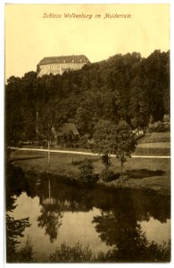 16479-Wolkenburg-1913-Schloß Wolkenburg im Muldentale-Brück & Sohn Kunstverlag