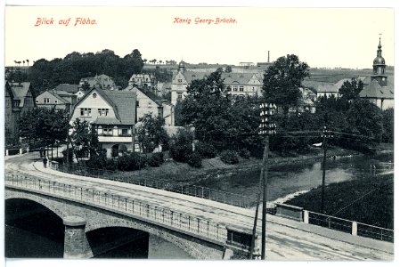 15953-Flöha-1913-König Georg Brücke-Brück & Sohn Kunstverlag