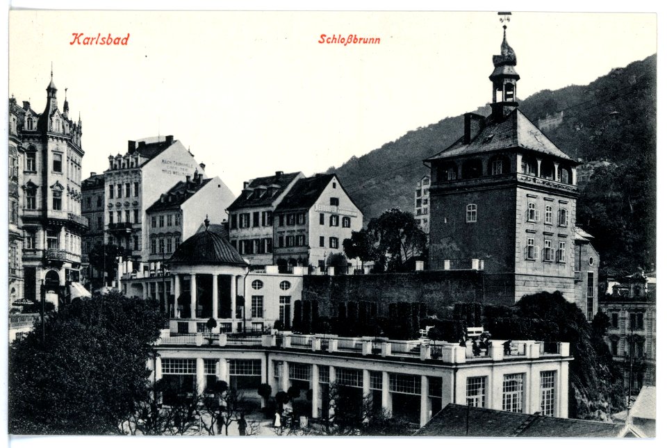 15961-Karlsbad-1913-Schloßbrunn-Brück & Sohn Kunstverlag