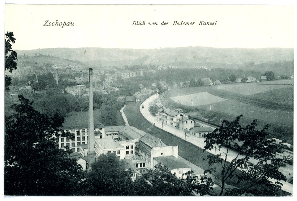 15950-Zschopau-1913-Blick von der Bodemer Kanzel-Brück & Sohn Kunstverlag