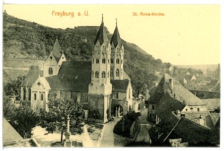 16454-Freyburg-1913-St. Anna - Kirche-Brück & Sohn Kunstverlag