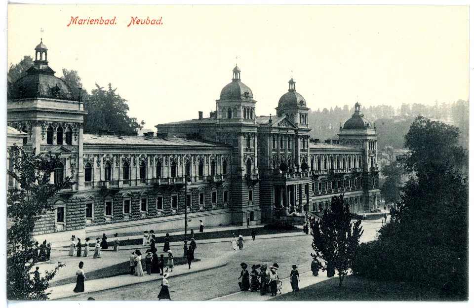15932-Marienbad-1913-Neubad-Brück & Sohn Kunstverlag
