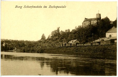 16743-Scharfenstein-1913-Burg-Brück & Sohn Kunstverlag