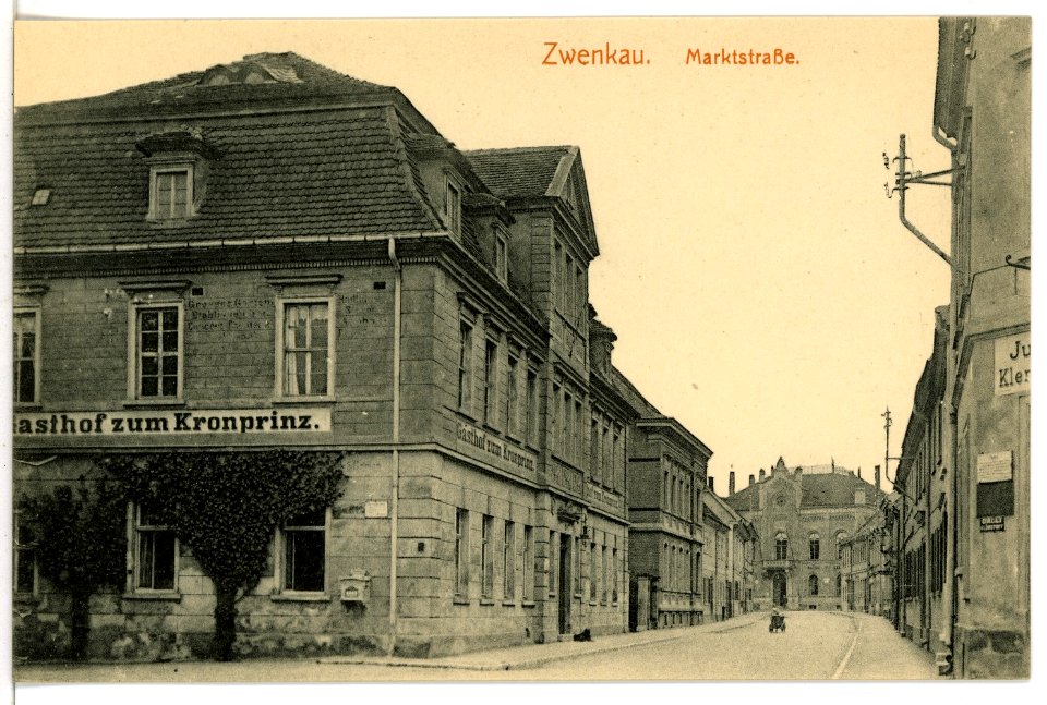16468-Zwenkau-1913-Marktstraße-Brück & Sohn Kunstverlag