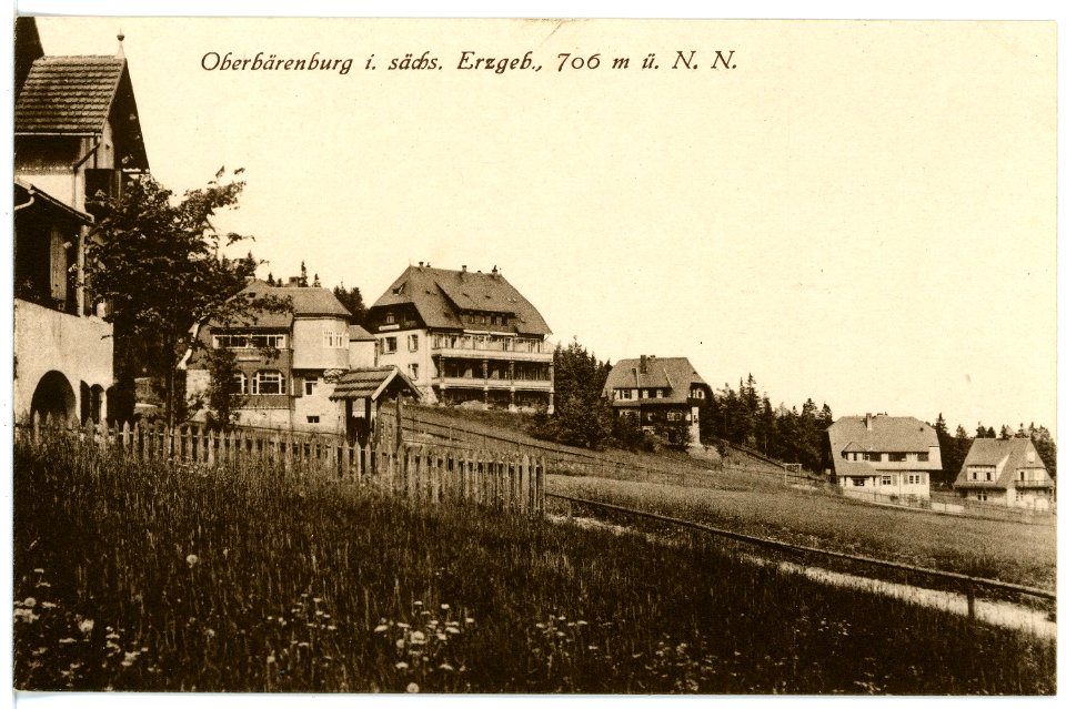 16267-Oberbärenburg-1913-Villen-Brück & Sohn Kunstverlag