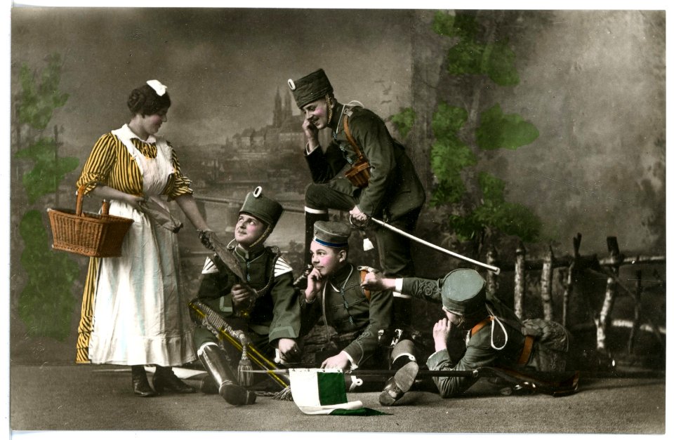 16204-Meißen-1913-Pioniere - Mädchen-Brück & Sohn Kunstverlag