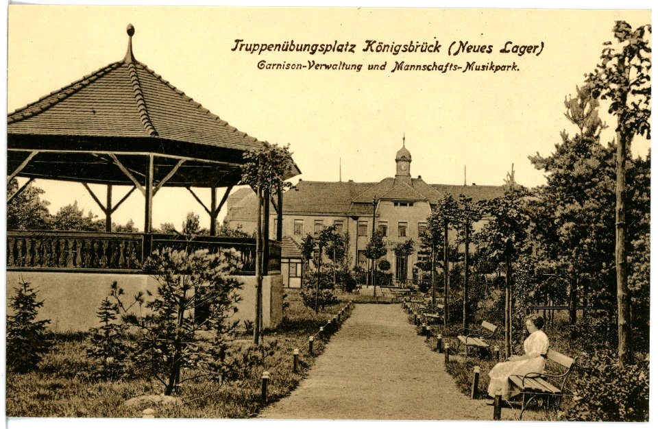 18311-Königsbrück-1914-Truppenübungsplatz - Garnisonsverwaltung-Brück & Sohn Kunstverlag