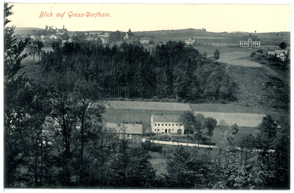 15978-Groß - Dorfhain-1913-Blick auf Groß-Dorfhain-Brück & Sohn Kunstverlag