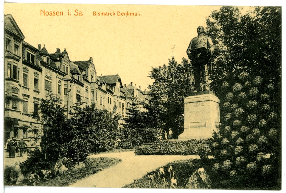16285-Nossen-1913-Bismarckdenkmal-Brück & Sohn Kunstverlag