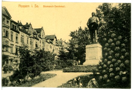 16285-Nossen-1913-Bismarckdenkmal-Brück & Sohn Kunstverlag