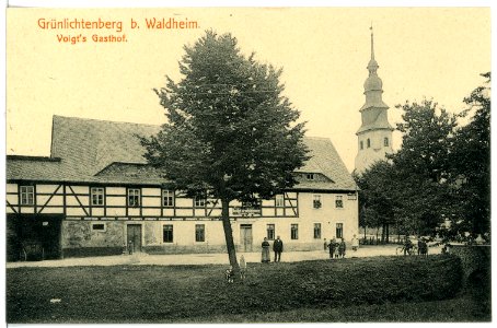 16642-Grünlichtenberg-1913-Voigts Gasthof-Brück & Sohn Kunstverlag