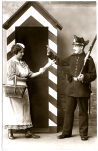 16040-Meißen-1913-Schützen Schilderhaus-Brück & Sohn Kunstverlag