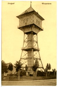 16400-Groitzsch-1913-Wasserturm-Brück & Sohn Kunstverlag